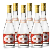 汾酒 黄盖玻汾 清香型白酒 53度 475ml*6瓶 整箱装