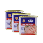 梅林 午餐肉罐头 340g*3盒*3件