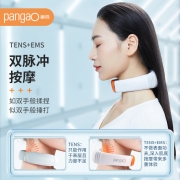 攀高（PANGAO）颈椎按摩器 PG-2601B8 颈部按摩仪 肩颈热敷VTP双脉冲 升级版【中秋节教师节礼物】