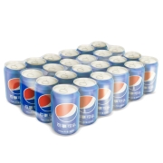 百事可乐 Pepsi 汽水碳酸饮料 330ml*24罐 整箱装 上海百事可乐出品