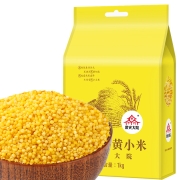 柴火大院 内蒙古黄小米 (小米粥 五谷杂粮 粗粮  米饭伴侣) 1kg