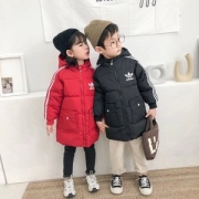 韩版儿童羽绒服中长款