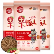 顽皮果饭儿狗粮6kg 成幼犬通用粮 添加苹果+樱桃