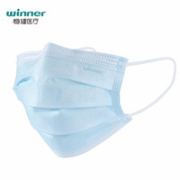 winner 稳健医疗 成人一次性医用外科口罩 10片