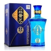 景芝 一品景芝蓝淡雅52度375ml芝麻香型白酒单瓶品鉴中秋礼品自饮1瓶