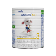 PLUS会员：Kabrita 佳贝艾特 悦白系列 婴幼儿配方羊奶粉 3段 400g*2罐