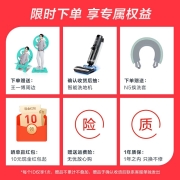 SKG 颈椎按摩仪 颈部按摩枕  物理揉捏热敷U型热敷枕 落枕肩颈部按摩器 环颈支撑送男友女生礼物 N5热度揉捏款(灰色)