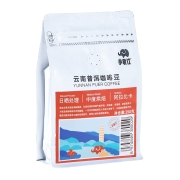 云南小粒咖啡小象饮阿拉比卡中度烘焙 精品黑咖啡豆250g/袋日晒豆