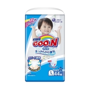 88VIP：GOO.N 大王 维E系列 男宝宝拉拉裤 L44片*3