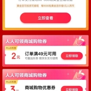 京东 满49-2元 支付券 可叠加东券