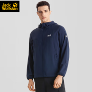 Jack Wolfskin 狼爪 男款皮肤风衣 5319052-1010