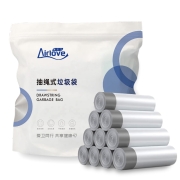 Airlove 爱尔卫 加厚抽绳垃圾袋 5卷75只 45*50cm *2件