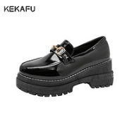 KEKAFU 珂卡芙 女士一脚蹬小皮鞋