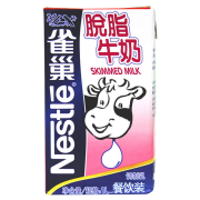 陪伴计划:雀巢Nestle 脱脂牛奶1L*1盒