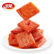 卫龙 辣条 休闲小零食 亲嘴烧 川香风味480g/盒 豆干素肉大刀肉辣片礼盒 送女友礼物看剧解馋小零食小吃