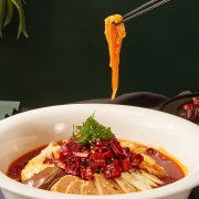 全聚德 川老大毛血旺585g 方便速食菜 加热菜肴