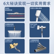 四季沐歌（MICOE）卫浴精铜龙头淋浴花洒套装 增压易洁过滤花洒浴室沐浴花洒套装M-A05635-1DA