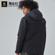 Kailas 凯乐石户外运动休闲登山服男款防水保暖羽绒内胆三合一冲锋衣冬季KG110381 KG110381黑色 M