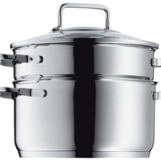 WMF 福腾宝 Ø20cm不锈钢汤蒸锅 带玻璃盖  直邮含税到手￥466.7