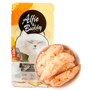 限地区：Alfie&Buddy 阿飞和巴弟 宠物零食 风味海苔鸡胸肉+鲜虾 40g *2件