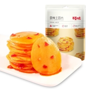 百草味 香辣土豆片210g/袋 开袋即食特产休闲零食小包装下饭菜办公室零食