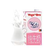 88VIP：维加 15%高钙脱脂 牛奶1L/盒*9件