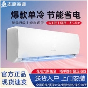 CHIGO 志高 空调挂机1/1.5P/大2匹单冷暖定频家用壁挂式租房除湿低噪节能