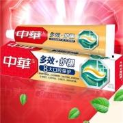 有券的上：中华牙膏 多效+护龈 清新薄荷130g