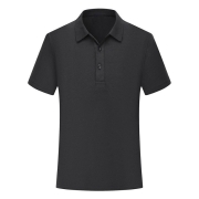 凡客诚品商务POLO衫短袖男商务POLO新款polo衫32双珠polo 黑色 M
