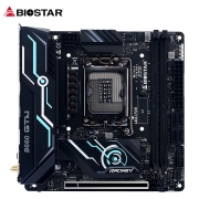 映泰(BIOSTAR)B660GTN ITX迷你电脑主板DDR4 支持CPU 12400 /12400F/12700/G7400(INTEL B660/LGA 1700)