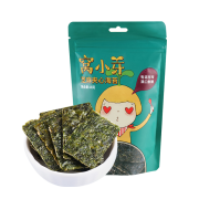 PLUS会员：窝小芽 芝麻夹心海苔 18g/袋*5件(多规格可选)