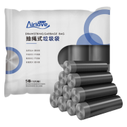 Airlove 爱尔卫 抽绳垃圾袋 5卷75只（45*50cm ）*4件