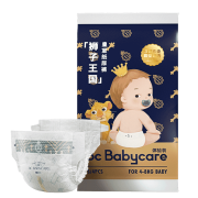 有券的上：babycare 皇室狮子王国纸尿裤 S码 4片 4-8kg