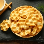红谷林 石头饼干原味100g袋装 咸味休闲零食陕西特产手工小石子饼石子馍