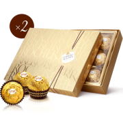 意大利 费列罗 榛果威化巧克力 15粒*2盒96元包邮