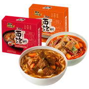 京东特价APP、PLUS会员：康师傅 Express 速达面馆 红烧香辣牛肉面 4盒装