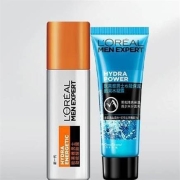 天猫U先：L'OREAL PARIS 巴黎欧莱雅 水凝露15ml+醒肤露22ml+回购券