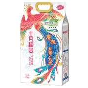 十月稻田 有机五常大米 5kg 五常稻香米 东北大米  有机米 十斤（官方溯源保真）
