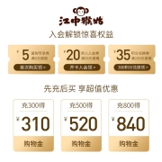 江中猴姑米稀 暖胃米糊30天装900g手提中秋礼盒装 中老年人营养品送礼早餐代餐流食可搭配猴头菇饼干
