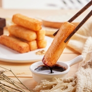 安井 红糖糍粑  237g*4袋 12根/包 传统火锅小吃 油炸年糕糕点 半成品早餐 速食熟食面点