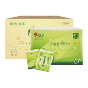 心相印手帕纸巾【肖战同款】茶语丝享系列 超迷你4层6片24包*6条（整箱售卖）新旧包装随机发货