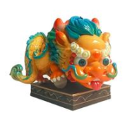 故宫文化 紫禁城祥瑞麒麟 家居摆件 蟠龙