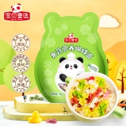 宝贝壹选 宝宝辅食营养面条 7种果蔬菜食谱 儿童蝴蝶面米粉 95g/袋