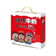 旺旺 旺仔牛奶 送礼佳品  6原味+6原味O泡  245ml*12