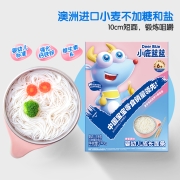 小鹿蓝蓝_婴幼儿面条 麦香原味 宝宝辅食10cm儿童营养线面易咀嚼 240g