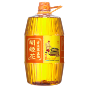 京东极速版：胡姬花 古法小榨花生油 900ml