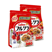 日本热销款 卡乐比 经典原味水果麦片 700g*2袋89元包邮