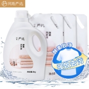 网易严选 英国梨香 酵素洗衣液12斤 强效去污 护衣护色 持久留香机洗洗衣液 6KG 共12斤装