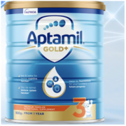 Aptamil 爱他美 4罐装|澳洲爱他美金装 婴幼儿配方奶粉 3段(12-24月)900g/罐 新西兰原装进口