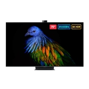 小米电视6至尊版75英寸 4K QLED 百级分区背光 4.5+64GB 远场语音MEMC防抖 游戏智能电视机L75M7-Z1以旧换新